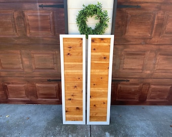 Mid century modern, barn door, Modern shutters, contemporary modern shutters, wooden shutters, custom shutters, farmhouse shutters
