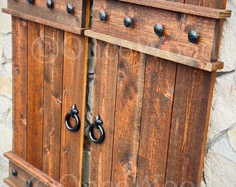 4 board 2 batten cedar shutters, extra wide shutters, French country style shutters, cedar shutters, exterior shutters, custom shutters