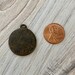 Old World Spanish Coin Replica Cross Charm Pendant Rustic - Etsy