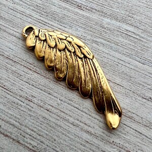 Vingberlock, Ängelhänge, Smyckestillverkning i antikt guld, GL-6241 bild 3
