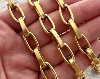 Large Gold Chain, Thick Gold Chain, Chain by the Foot, Jewelry Supplies, GL-2006