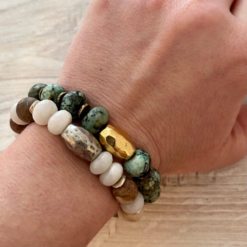 Grande perle coulissante ovale en forme de baril artisanal, résultat d'or vieilli, Fournitures pour bijoux, GL-6174 image 3