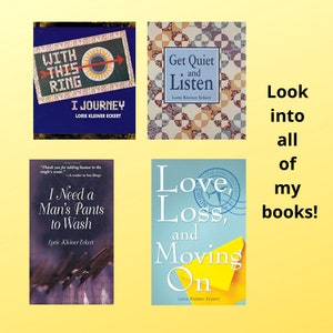 Love, Loss, and Moving On, Book, Memoir, Unauthorized Biography, Flight of Fancy, Personal Reinvention, Life Lessons, I Accept What Is Quilt image 7