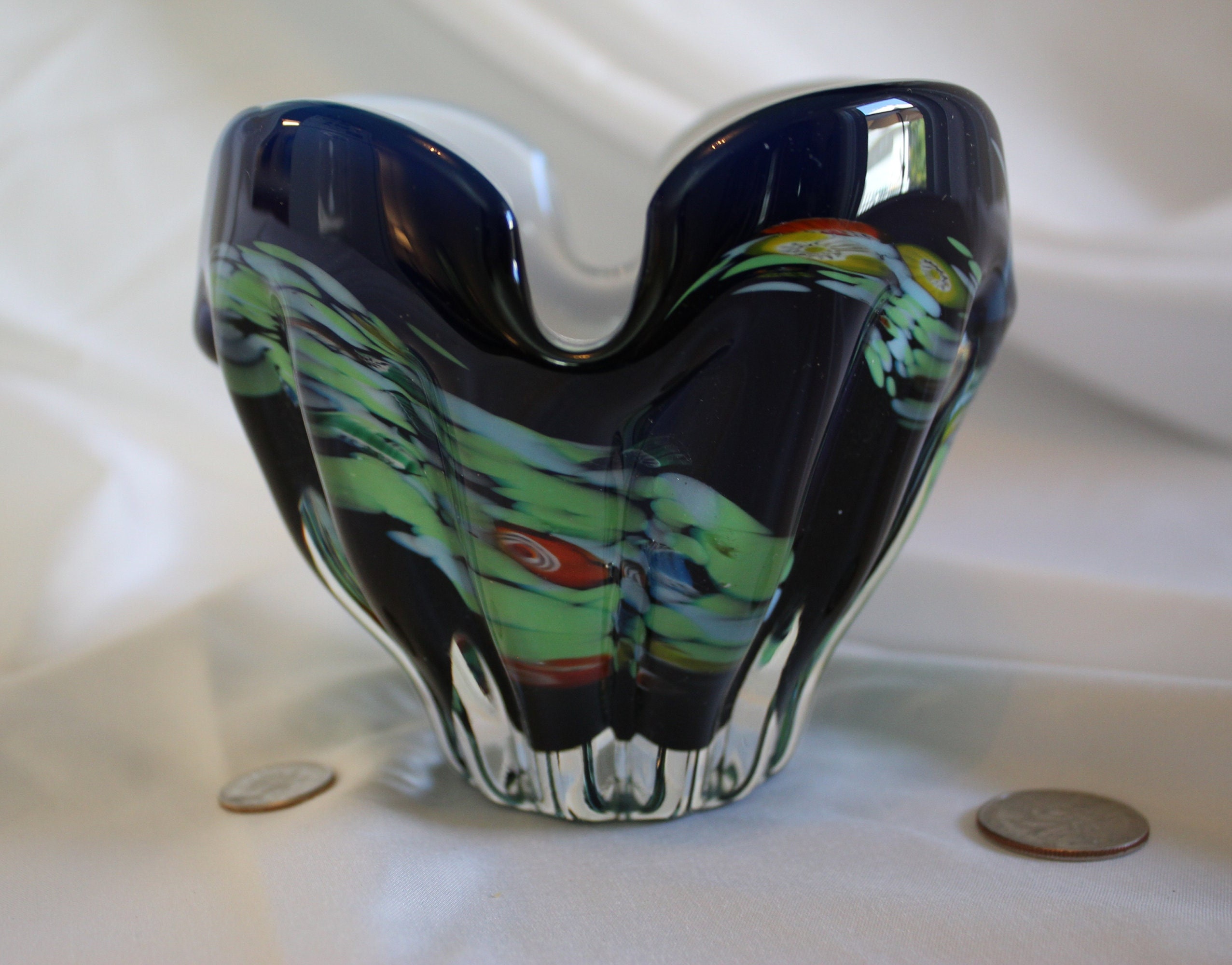 Sommerso Ashtray - Etsy