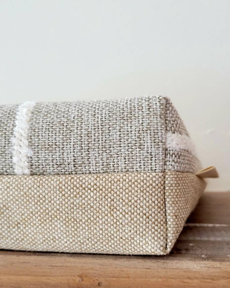 Unique Makeup Bag Neutral Cosmetic Bag Country Rustic Makeup Etsy