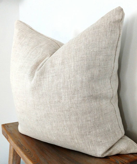 Modern Farmhouse Textured Pillow, Small Lumbar 12x17 Pillow, Camel Woven  Pillow With White Knot Detail, Burlap Color Lumbar, Matching Pillow 
