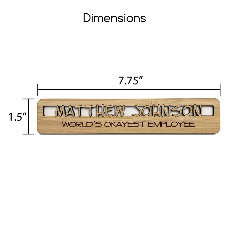 Personalized Funny Name Plate for Desk or Wall Etsy