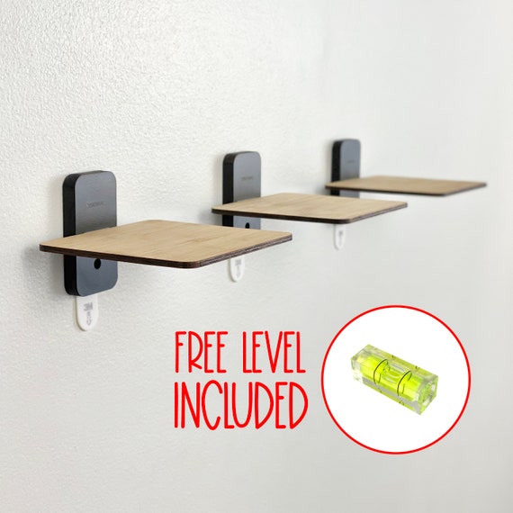 Mini Shelf NO SCREWS wall safe easy to remove Etsy