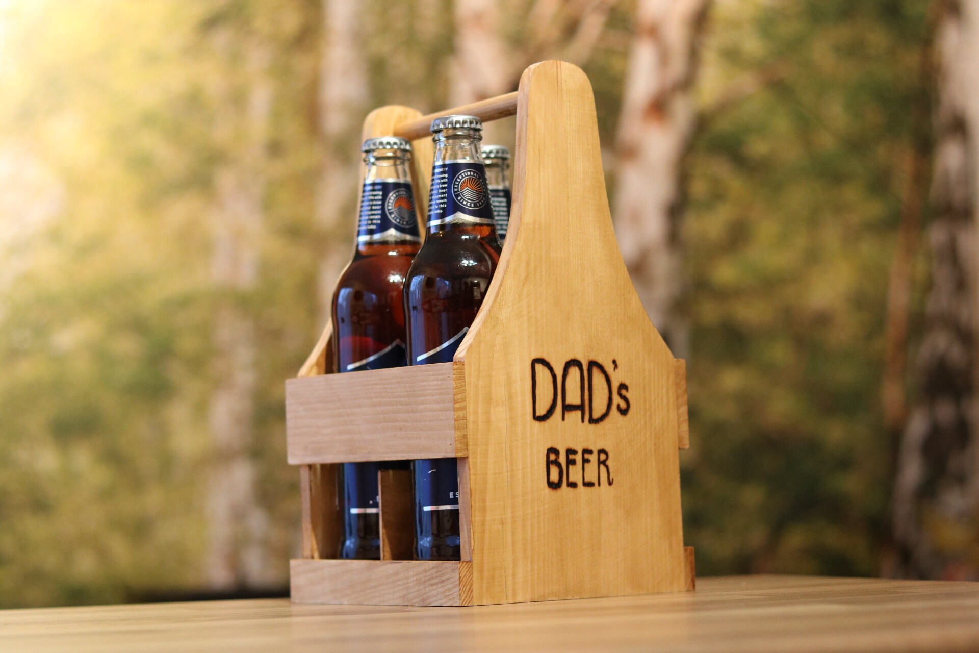 Dad's Beer Wooden Crate