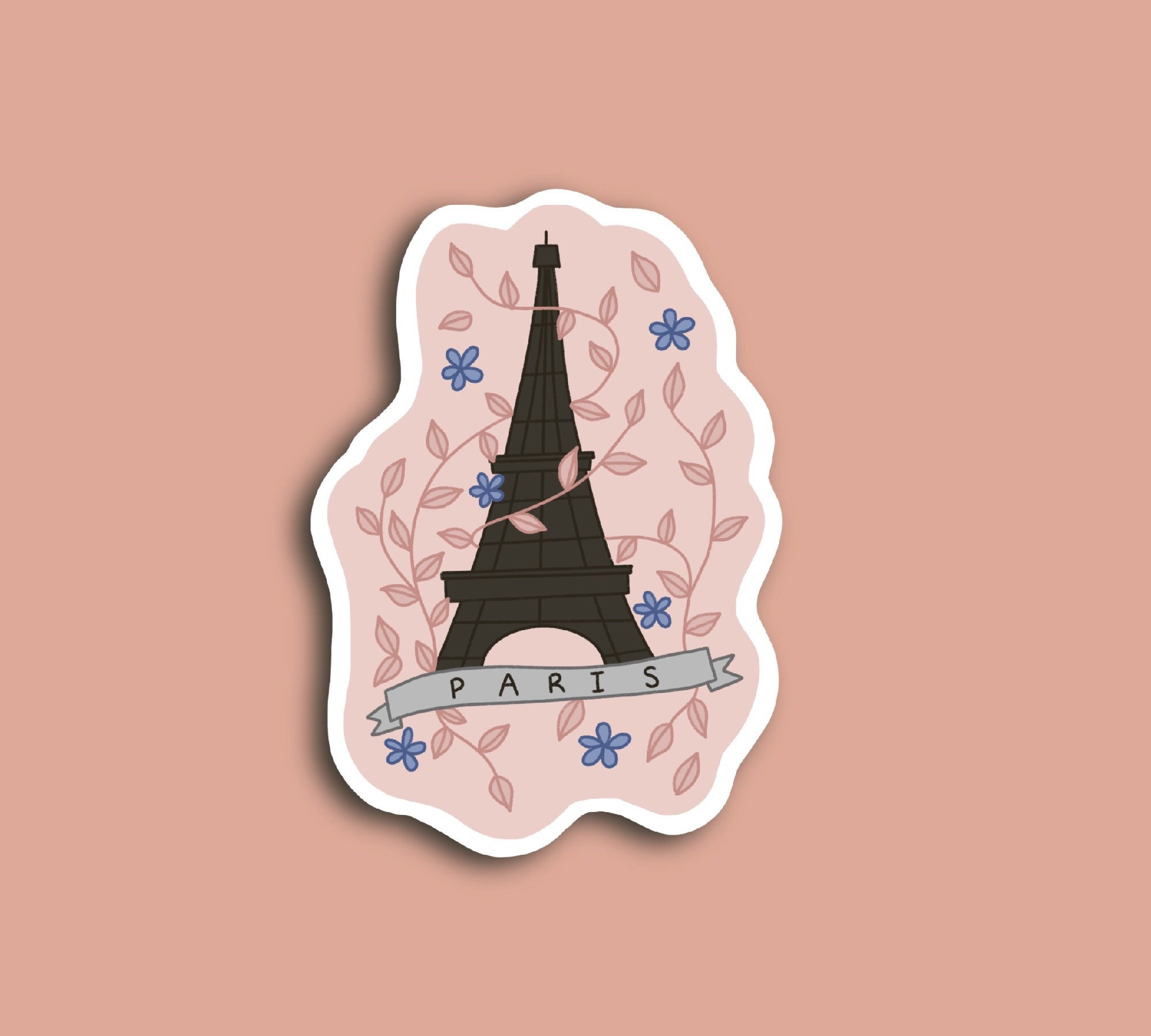 PARIS FRANCE sticker the Eiffel Towercity sticker Etsy
