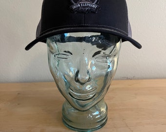 Black | Gray Hat | Iron Elephant Design | Richardson 112 FP