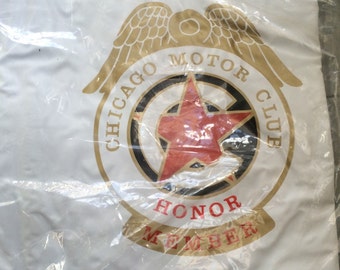 Chicago Motor Club AAA Honor Member Suit Carrier Vintage Luggage NIB