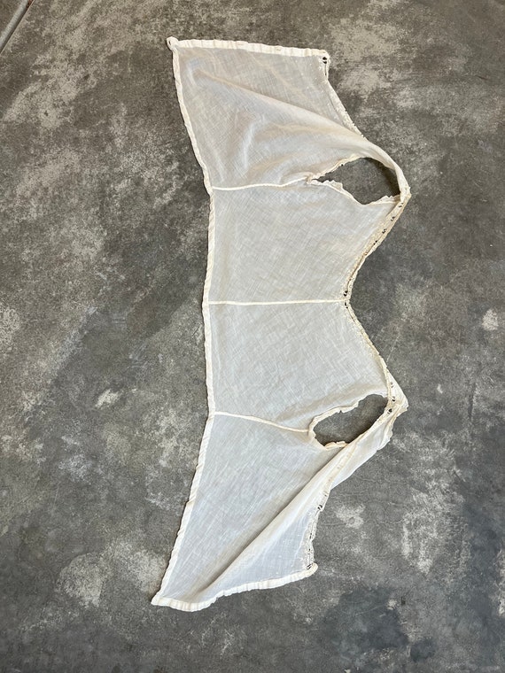 Edwardian Camisole Delicate Cotton Undergarment - image 9