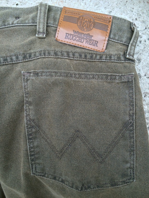 Wrangler Rugged Wear Pants Brown 40x30 - image 5