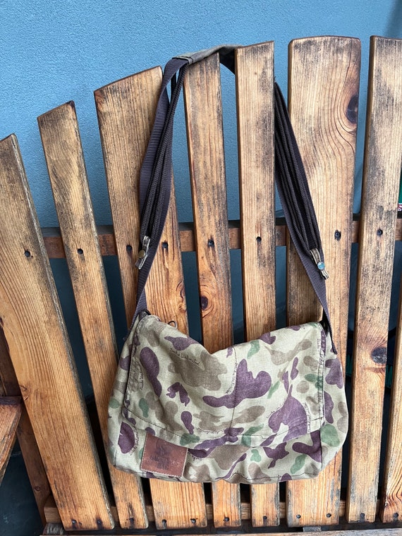 Ducks Unlimited Camo Hunting Bag Vintage Hunting - image 7