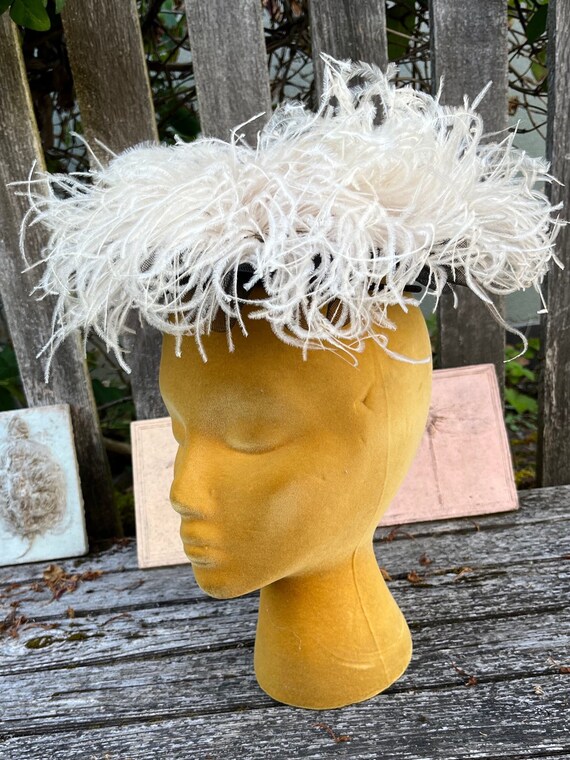 Chapeau Structuré MAKINS En Laine Avec Plumes Authentiques - Couleurs Vert/brun - Neuf Avec étiquette (NWT)