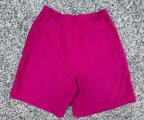 Fuchsia Pink EP Pro High Waisted Shorts 1980 s Vintage Wear Etsy
