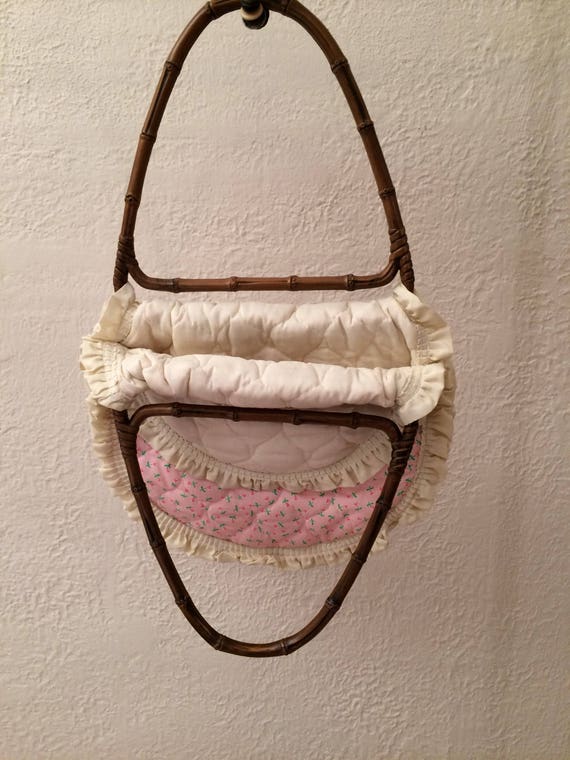 Vintage Purse Strawberry Shortcake Style Pink and… - image 8