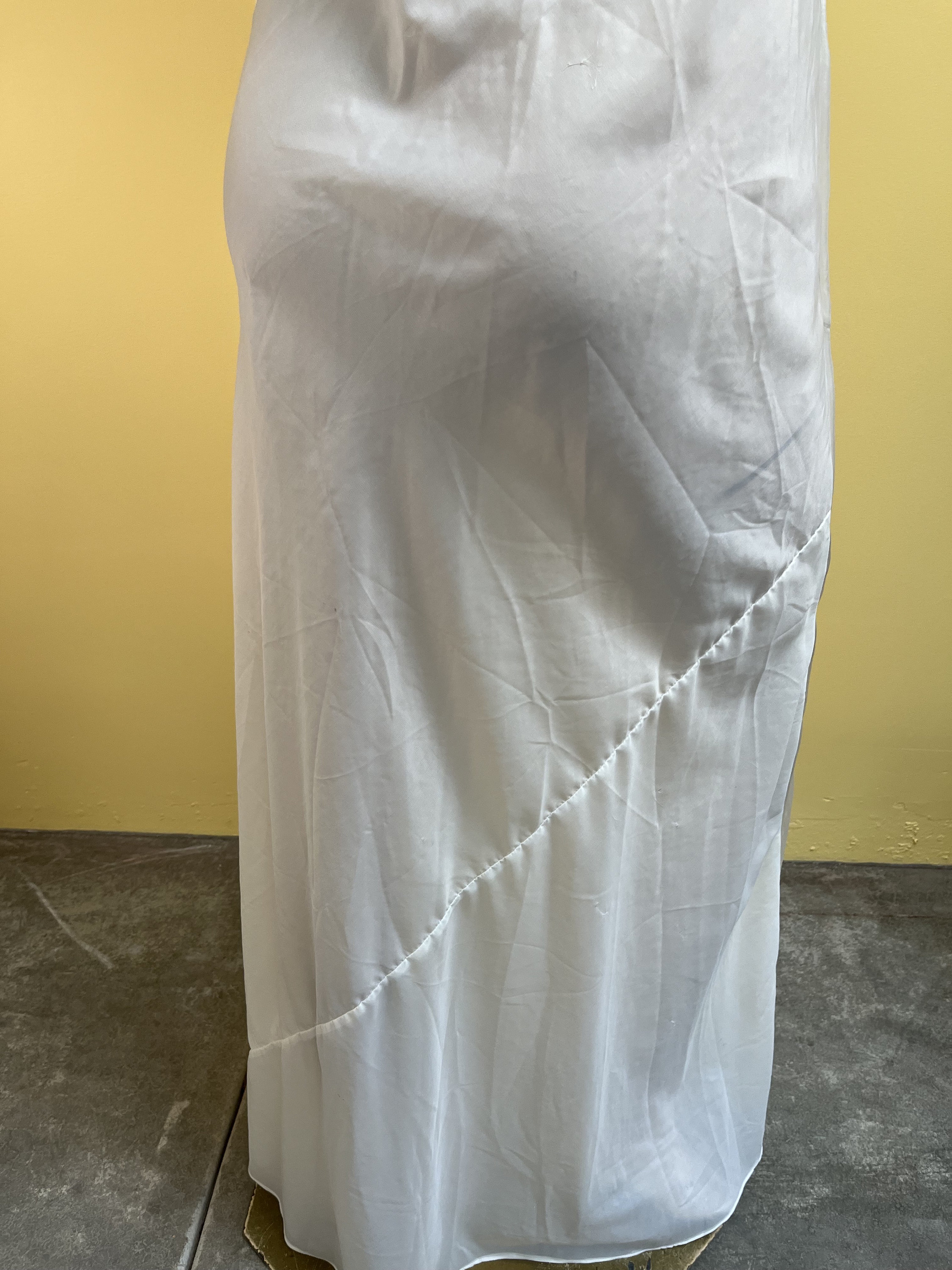 Tall Negligée White Mod Styling - Etsy
