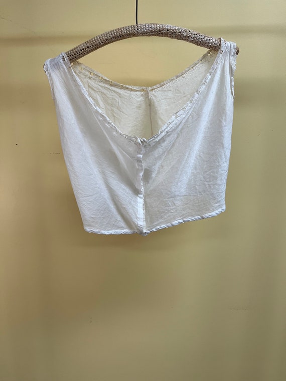 Edwardian Camisole Delicate Cotton Undergarment - image 4