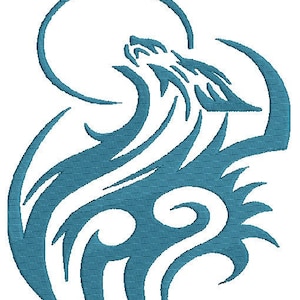 Tribal Tattoo design2 machine embroidery,1 design,8 formats(dst,exp,jef,hus,pes,vip,vp3,xxx),instant download,1 zip w/PDF