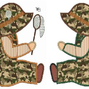 Set of 2 Sunbonnet Sam Dolls 3  machine embroidery Applique,4 sizes,8 formats(dst,exp,jef,hus,pes,vip,vp3,xxx),instant download,2 zips w/PDF