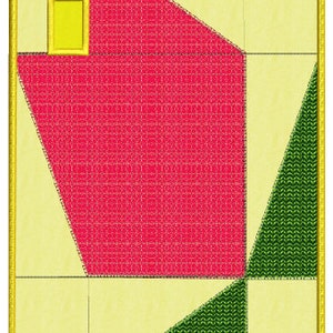 Magnolia Bud quilt block machine embroidery applique,4 sizes,8 formats(dst,exp,jef,hus,pes,vip,vp3,xxx),instant download,1 zip &pdf