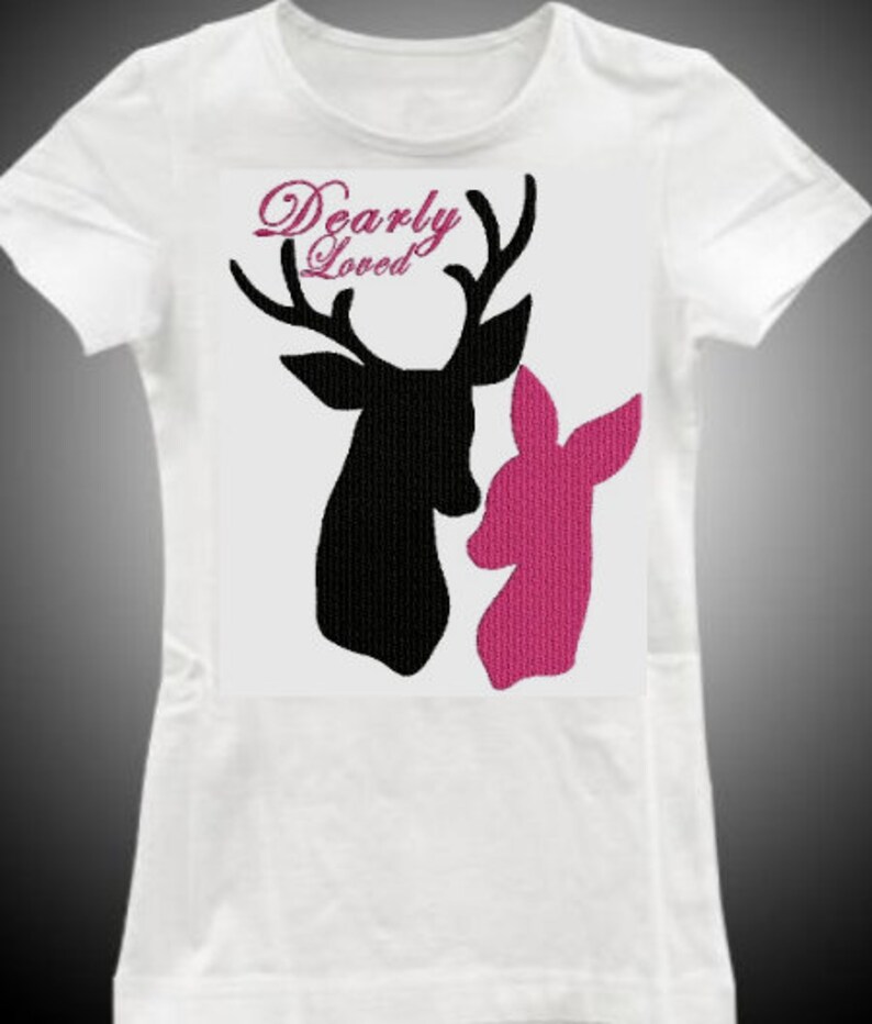 Dearly Loved Buck and Doe 4 Sizes 8 Formats Etsy