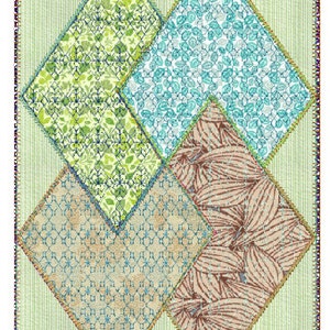 design 6 quilt block embroidery Applique design, 4 sizes, 8 formats(dst,exp,jef,hus,pes,vip,vp3,xxx),instant download, 1 zip file with PDF