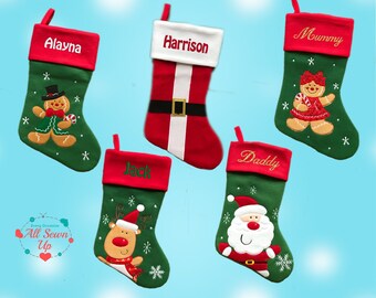 christmas stocking etsy