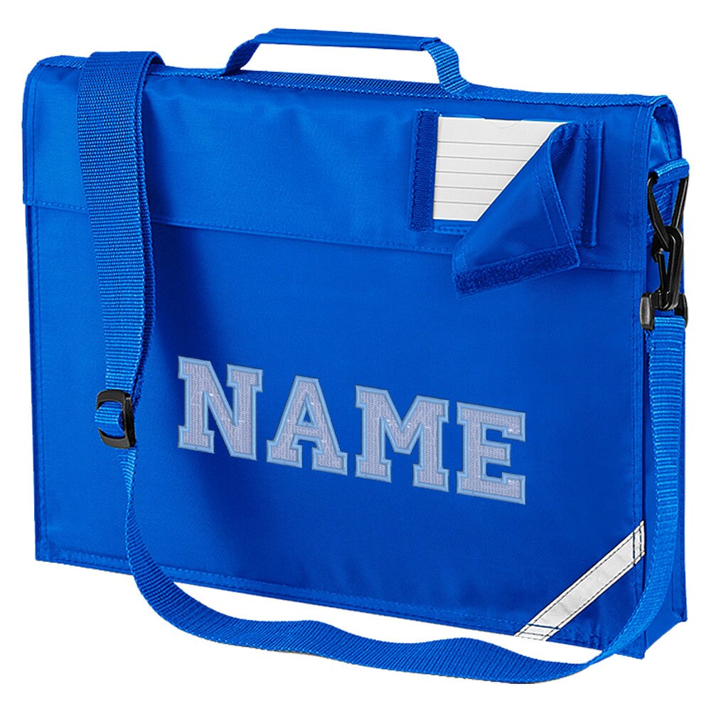 Personalised book deals bag with strap