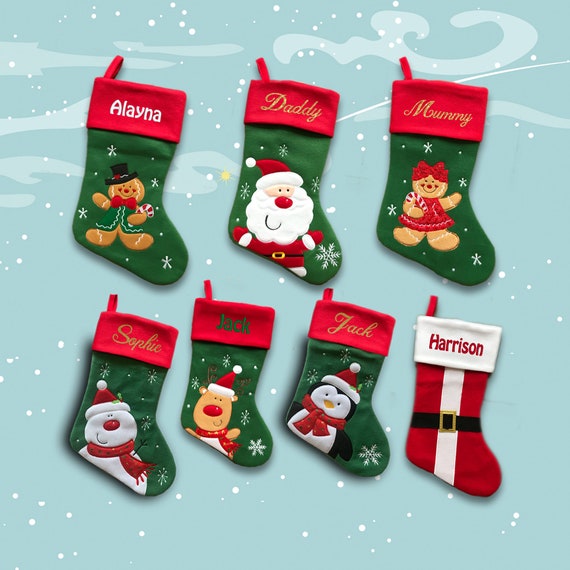 mummy christmas stocking