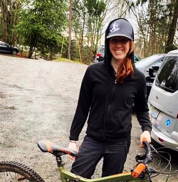 Mountain Bike Trucker Cap Hat - Etsy