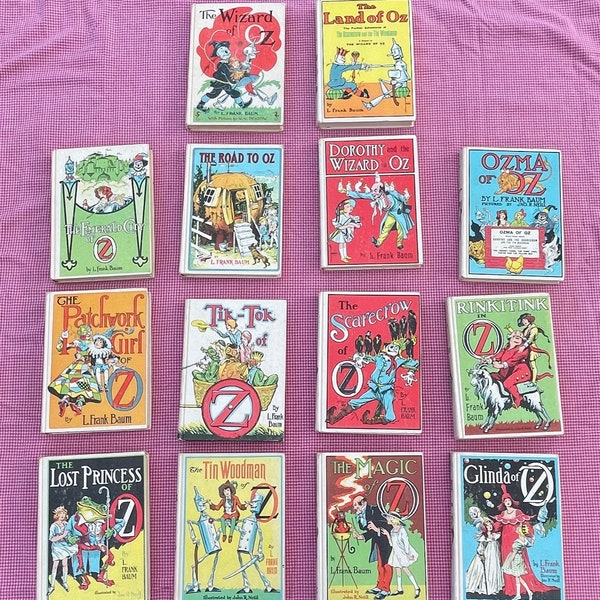 The Wizard of Oz Complete 14 Volume Set, Reilly & Lee Co., 1956