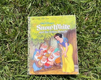 白雪姫と七人の小人、ディズニー、リトル・ゴールデン・ブック - Etsy 日本
