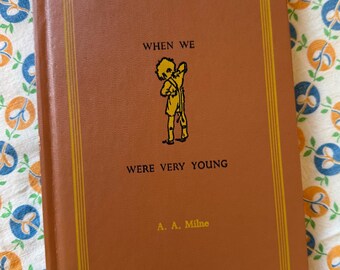 When We Were Very Young, A. A. Milne, HB 1952