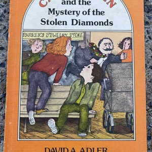Cam Jansen and the Mystery of the Stolen Diamonds, by David A. Adler, 1980, Weekly Reader Book