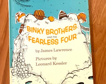 Binky Brothers  and the Fearless Four, AN I CAN READ Mystery, by James Lawrence