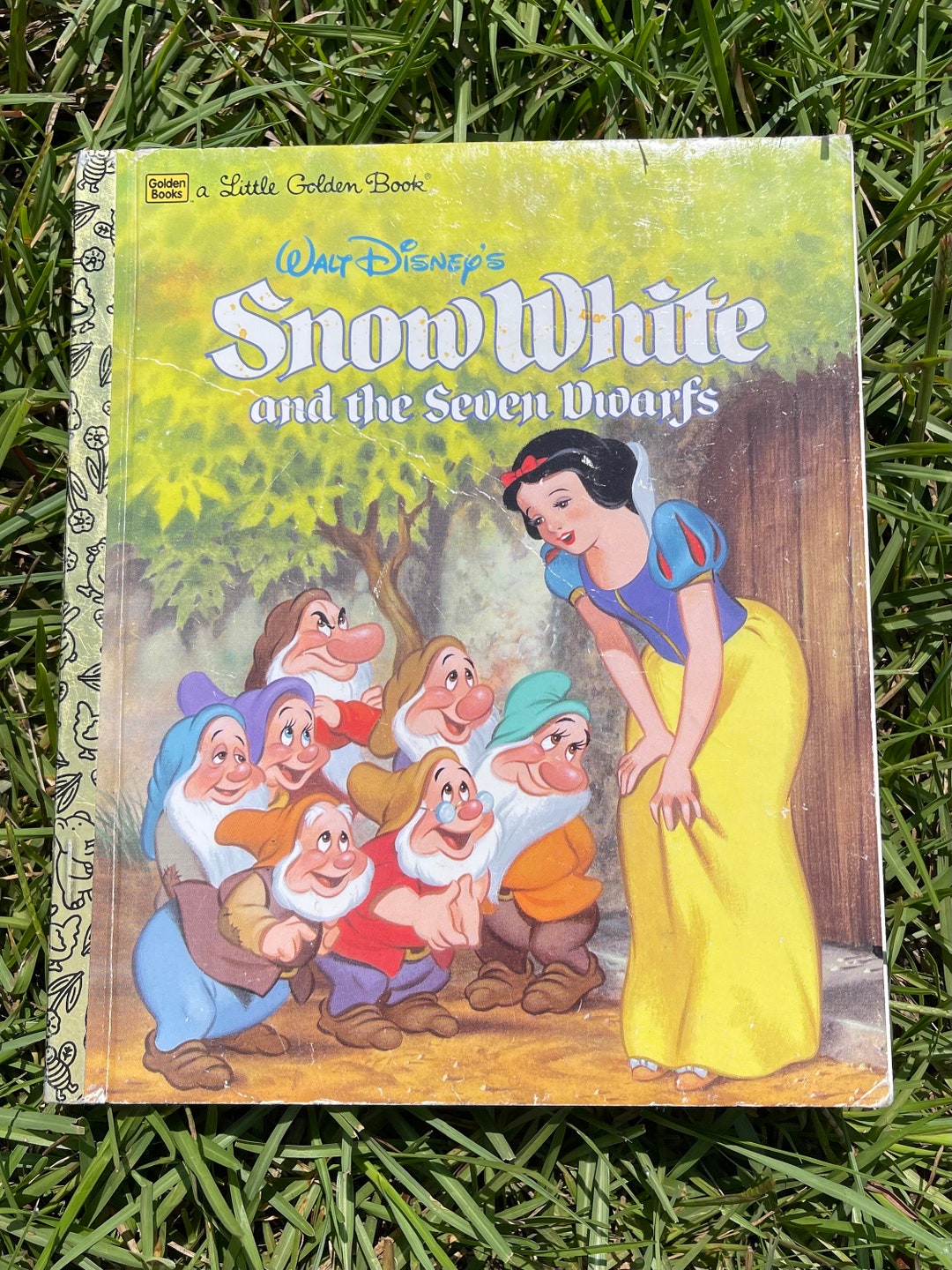 白雪姫と七人の小人、ディズニー、リトル・ゴールデン・ブック - Etsy 日本