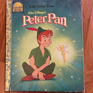 Peter Pan, Disney, Little Golden Book