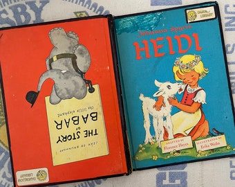 Dandelion Library: The Story of Babar/Heidi, HB Dandelion Library HB