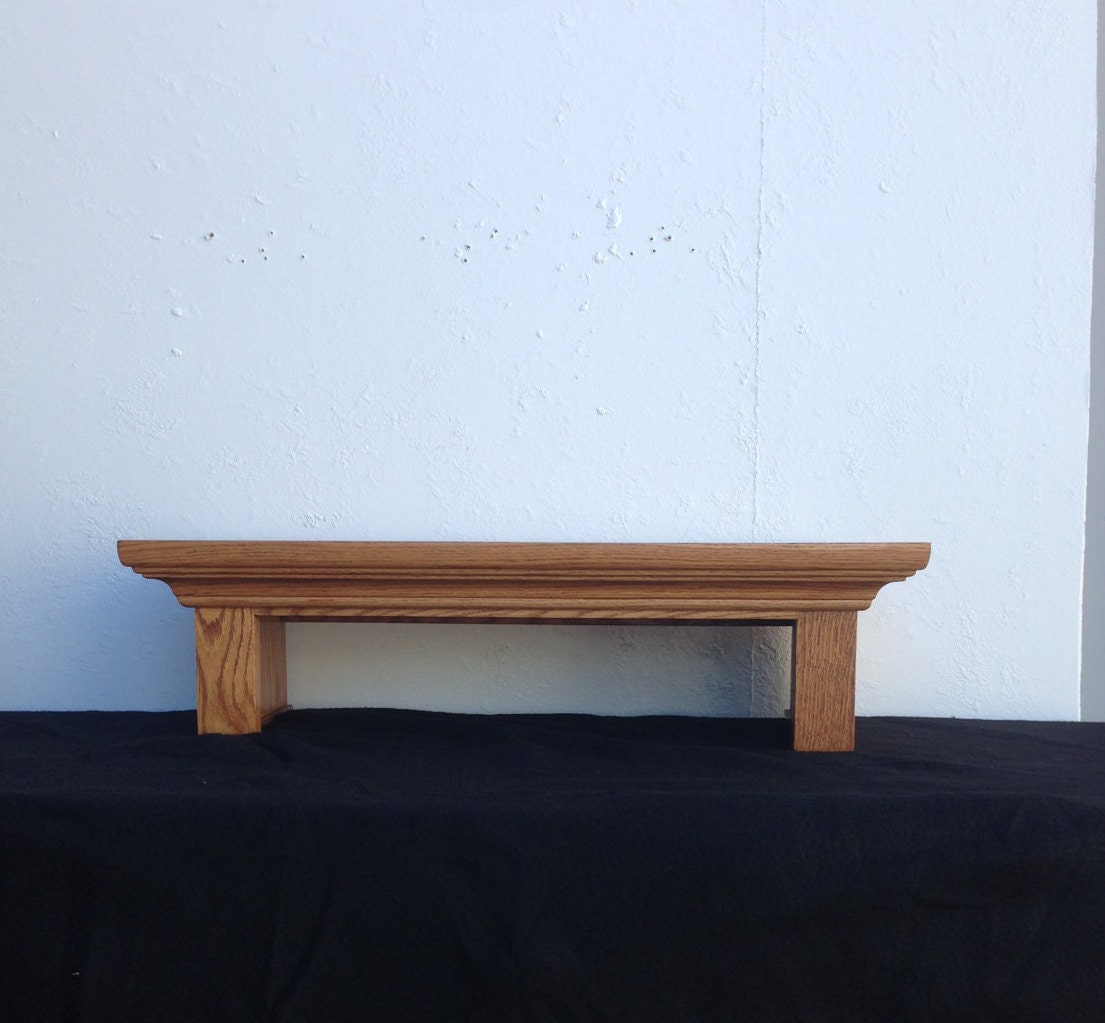 Traditional Furniture Oak TV Riser Stand Crown Molding Style - Etsy