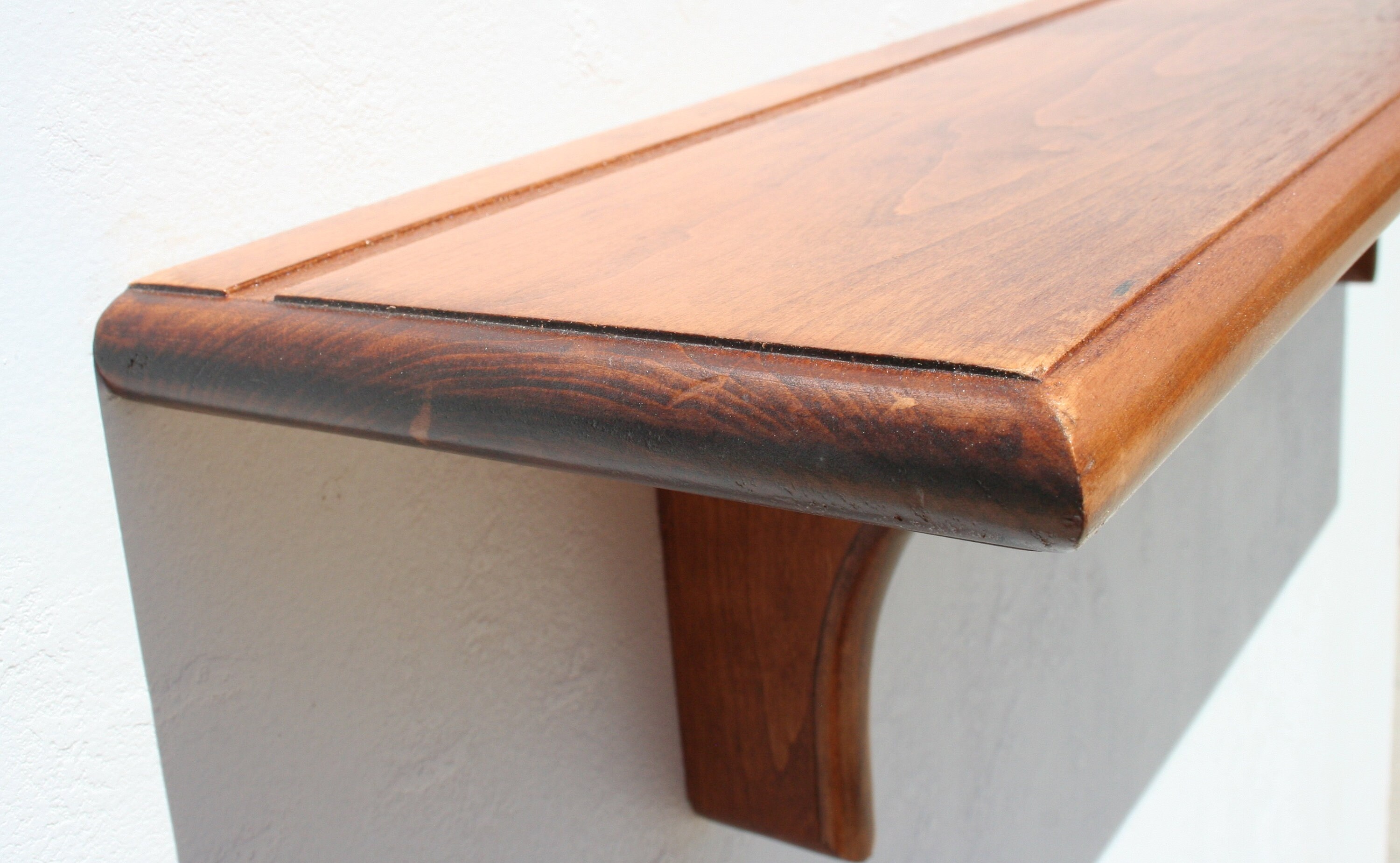 Wall Shelf Plate Groove Etsy