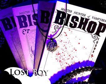 Vampire Hunter Zine Bundle! Occult Fiction, Bishop: Infernal, Zine Bundle, Vampire Zine Bundle, Zine Pack, Horror Zine Bundle!