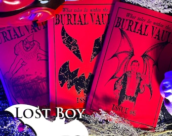 2025 Burial Vault Vol 2. Zine Bundle! 2025 Zine Bundle, Horror Zines, Occult Fiction, Horror Fiction, Spooky Zines