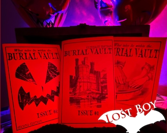 Burial Vault Vol 1. Zine Bundle! 2024 Horror, Horror Zine, Occult Fiction, Horror Fiction, Spooky Zines, Zine Bundle