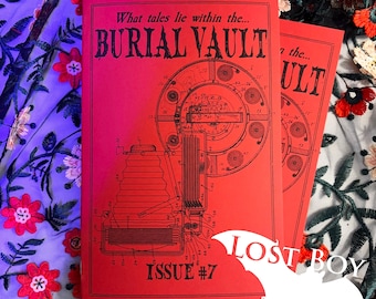 Burial Vault Summer 2025, Horror Zine, Occult Zine, History, Ghosts, Scary Stories
