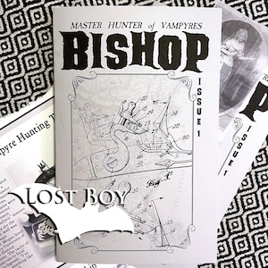 Bishop Issue #1, Occult Horror zine, independent horror, Second Edition, Vampire horror zine