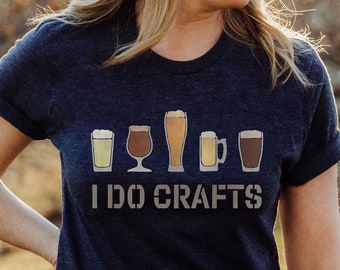 Craft Beer Shirt, Funny Beer Shirt Drinking Gifts for Men Craft Beer Lover Gift Dad Beer Gifts Oktoberfest Brewing Shirt