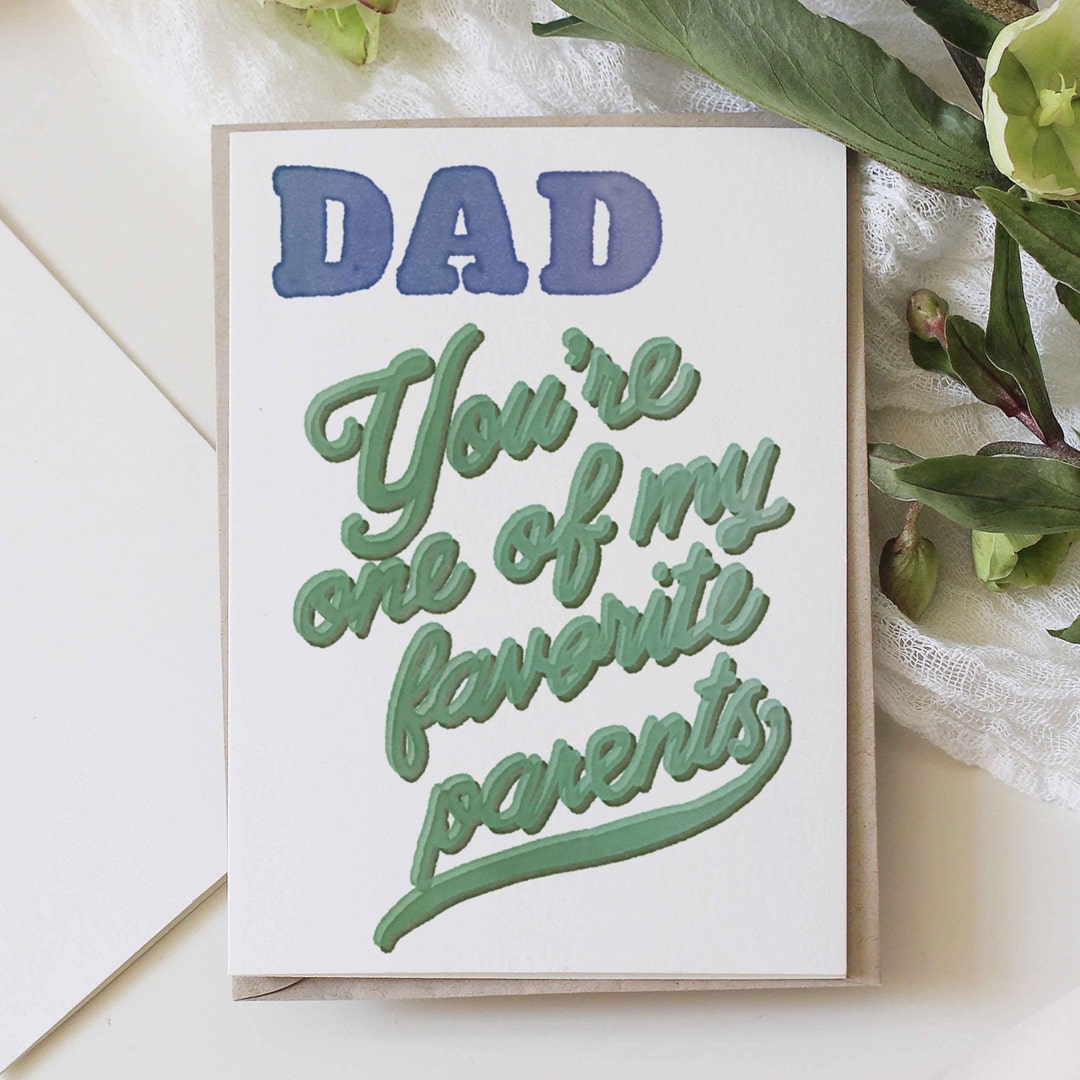 Dad Birthday Printable Card, Funny Printable Card for Dad Digital Card ...